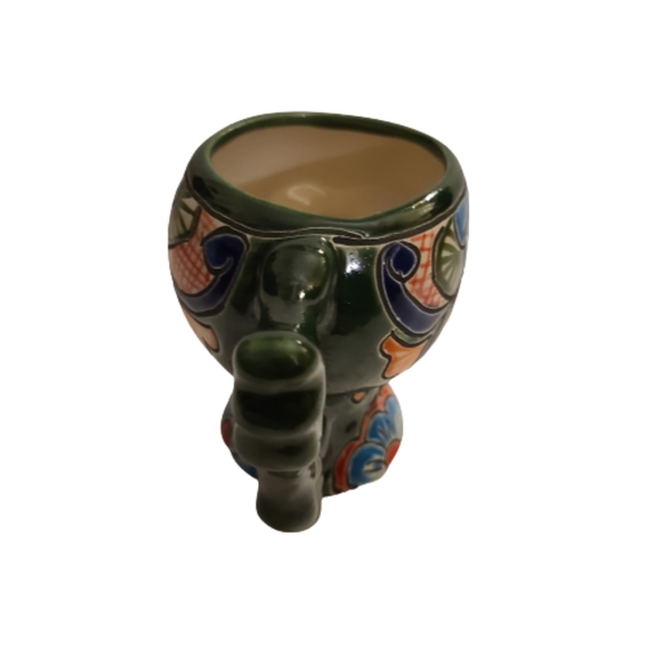 *NWOT Ebros White Day of The Dead Sugar Skull Mug In Bright Vivid Colors - Picture 4 of 4